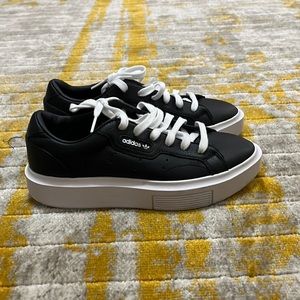 Adidas leather sneakers